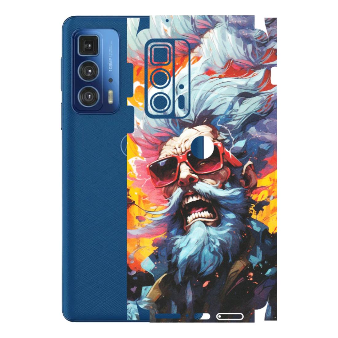 Motorola Phone Skins (All Models) - Daddy Cool Character - Matte Finish (M-43) Motorola Moto Edge 20 Pro
