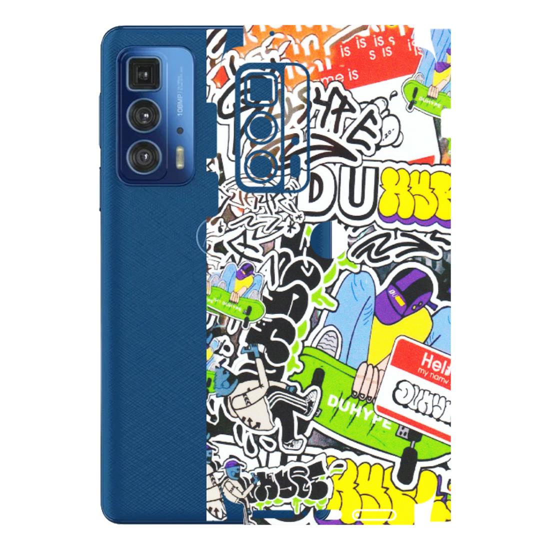 Motorola Phone Skins (All Models) - Dope Graffiti - Matte Finish (M-61) Motorola Moto Edge 20 Pro