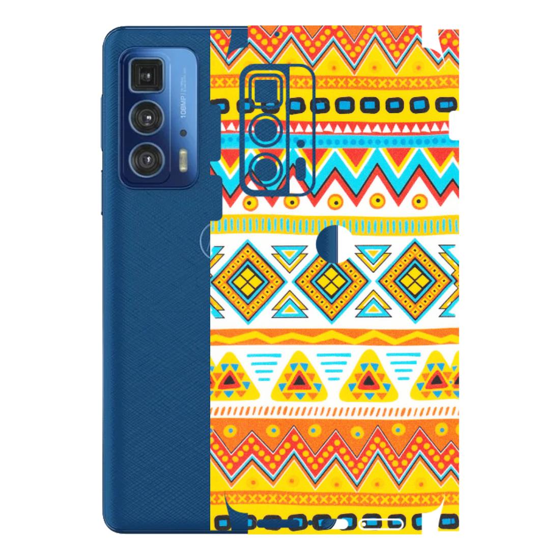 Motorola Phone Skins (All Models) - Mexican Abstract - Matte Finish (M-71) Motorola Moto Edge 20 Pro