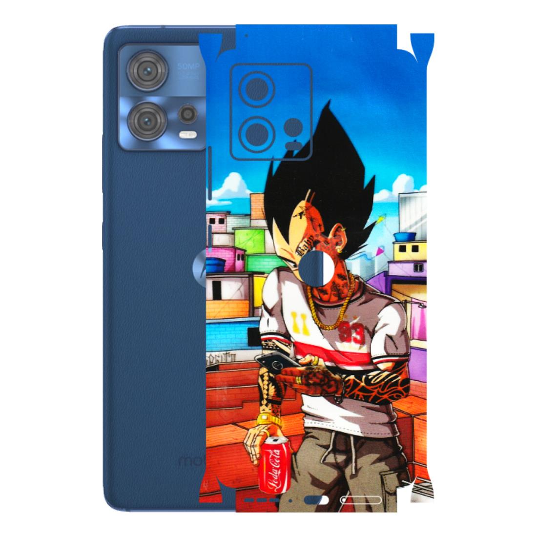 Motorola Phone Skins (All Models) - Vegeta - 3D Embossed Finish (L-136) Motorola Moto Edge 30 Fusion (5G)
