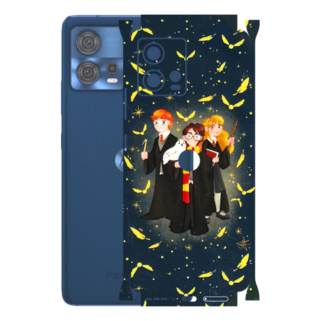 Motorola Phone Skins (All Models) - Harry Potter - 3D Embossed Finish (L-183) Motorola Moto Edge 30 Fusion (5G)