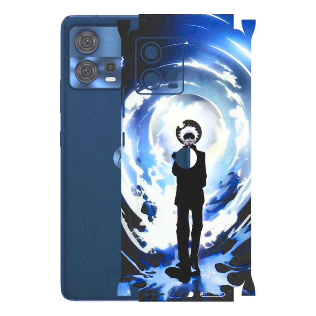 Motorola Phone Skins (All Models) - Jujustu Kaisen Anime Manga - 3D Embossed Finish (L-317) Motorola Moto Edge 30 Fusion (5G)