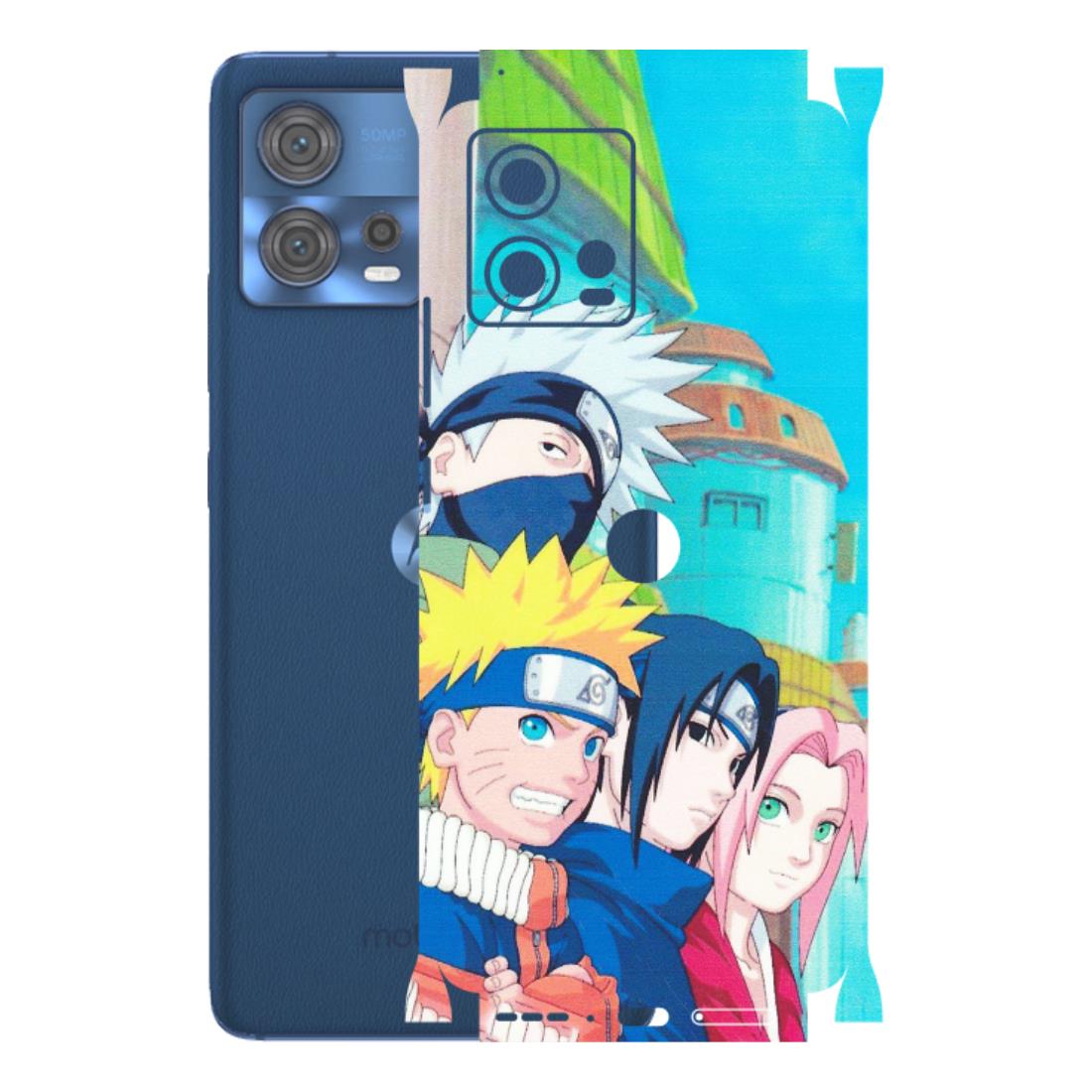 Motorola Phone Skins (All Models) - Team Minato And Kakashi - Matte Finish (M-101) Motorola Moto Edge 30 Fusion (5G)