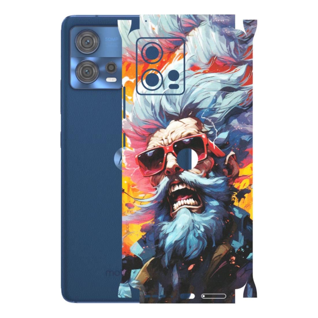 Motorola Phone Skins (All Models) - Daddy Cool Character - Matte Finish (M-43) Motorola Moto Edge 30 Fusion (5G)