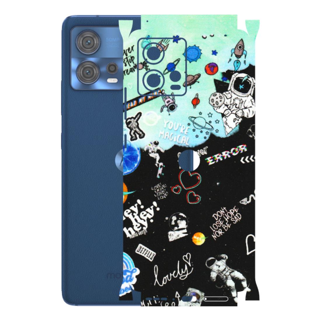 Motorola Phone Skins (All Models) - Living In A Space Dream - Matte Finish (M-46) Motorola Moto Edge 30 Fusion (5G)