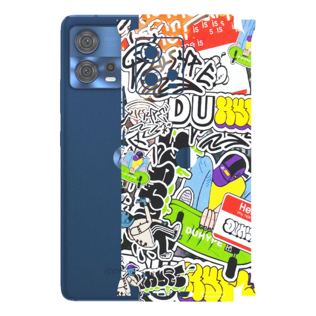 Motorola Phone Skins (All Models) - Dope Graffiti - Matte Finish (M-61) Motorola Moto Edge 30 Fusion (5G)