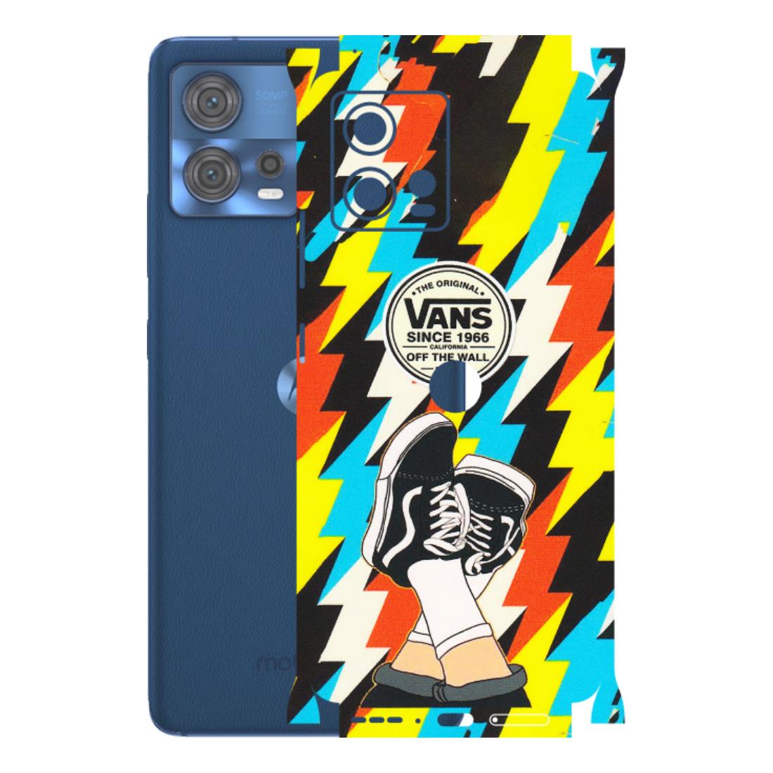 Motorola Phone Skins (All Models) - The Original Vans - Matte Finish (M-78) Motorola Moto Edge 30 Fusion (5G)