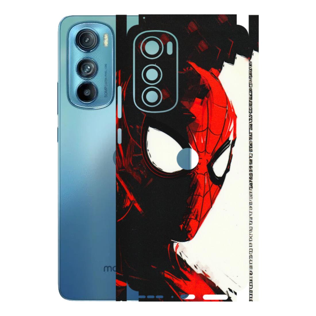 Motorola Phone Skins (All Models) - Spiderman Killer Face - 3D Embossed Finish (L-17) Motorola Moto Edge 30