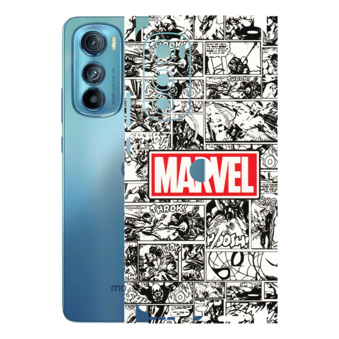 Motorola Phone Skins (All Models) - Marvel Comic - 3D Embossed Finish (L-171) Motorola Moto Edge 30