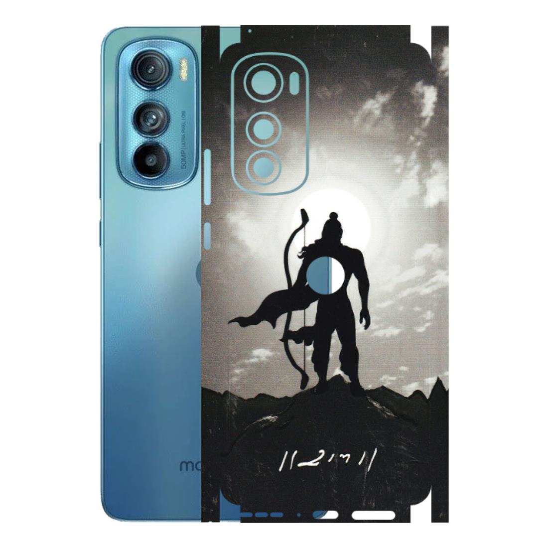Motorola Phone Skins (All Models) - Jai Siya Ram - 3D Embossed Finish (L-200) Motorola Moto Edge 30