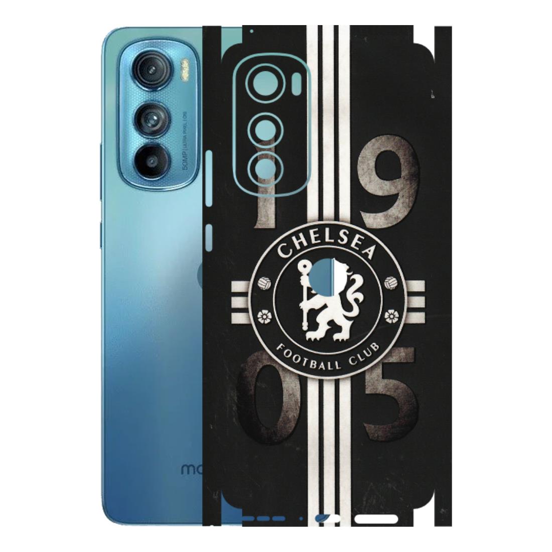 Motorola Phone Skins (All Models) - Chelsea Fan Club - 3D Embossed Finish (L-36) Motorola Moto Edge 30