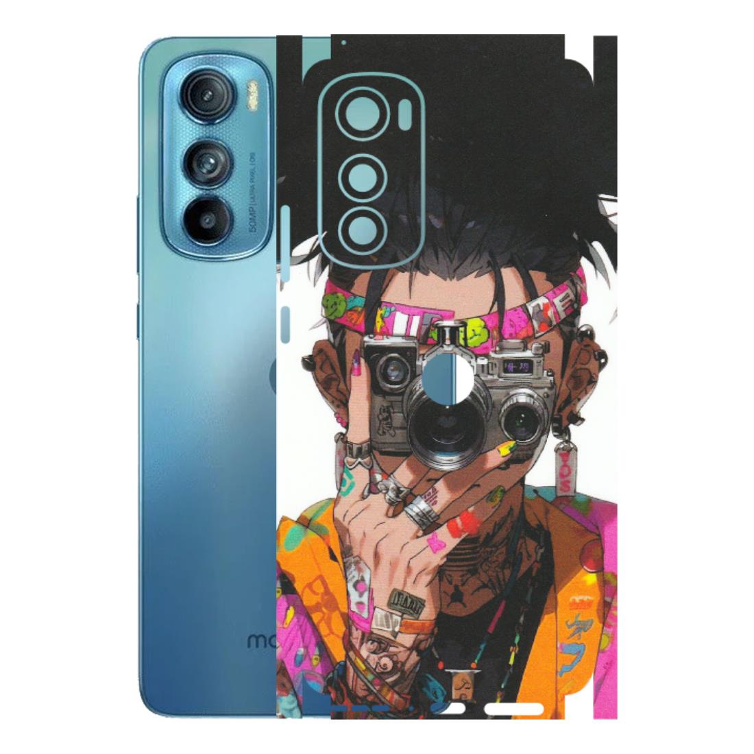 Motorola Phone Skins (All Models) - Camera Lover Girl - Matte Finish (M-09) Motorola Moto Edge 30