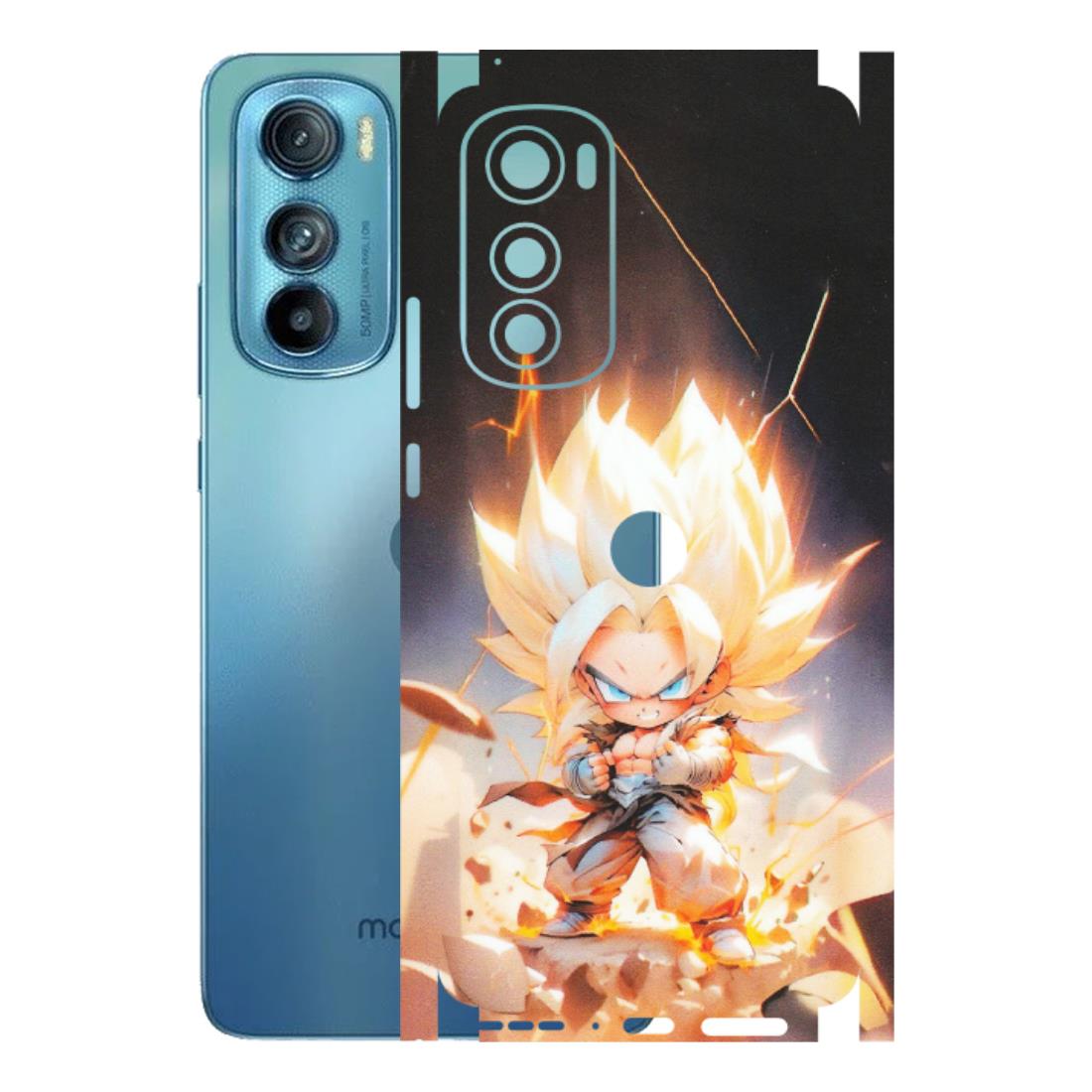 Motorola Phone Skins (All Models) - Goku Dragon Cute Anime - Matte Finish (M-131) Motorola Moto Edge 30