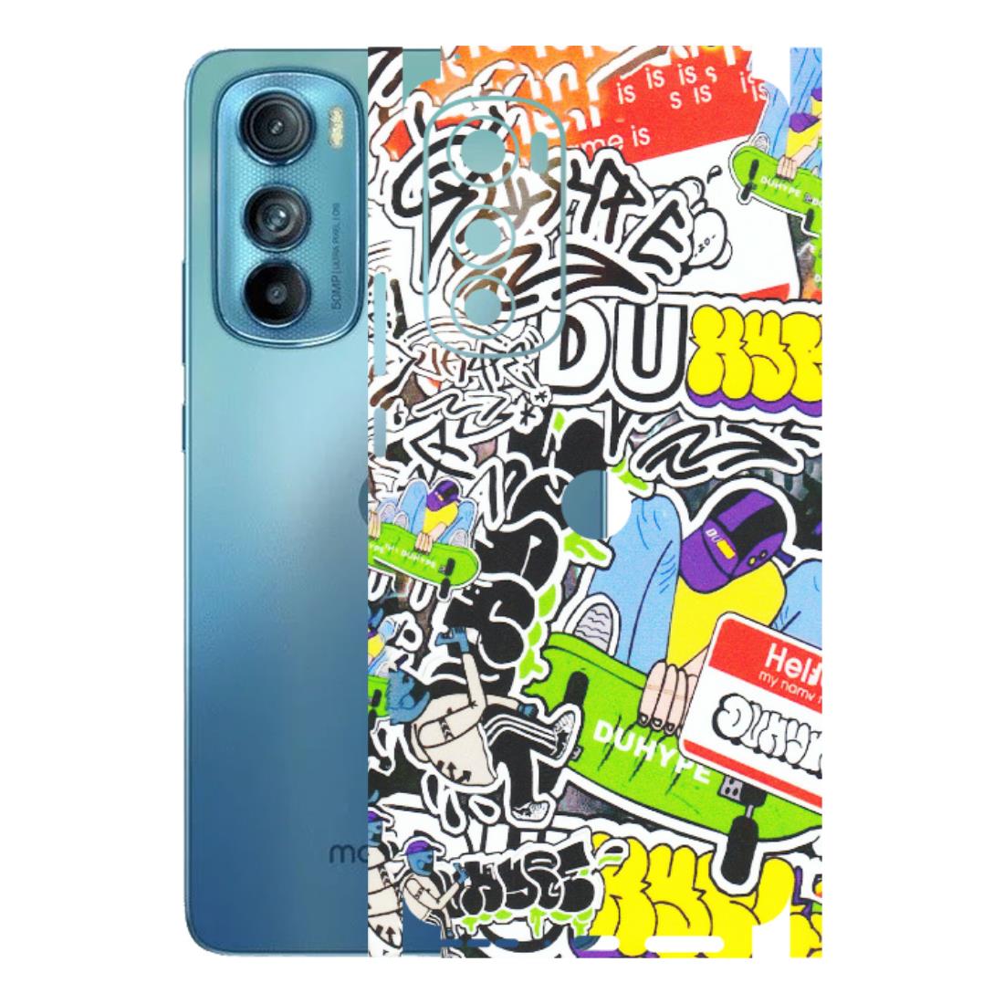 Motorola Phone Skins (All Models) - Dope Graffiti - Matte Finish (M-61) Motorola Moto Edge 30