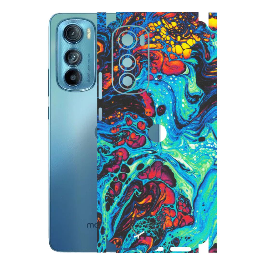 Motorola Phone Skins (All Models) - Majestic Galactic Marbel - Matte Finish (M-85) Motorola Moto Edge 30