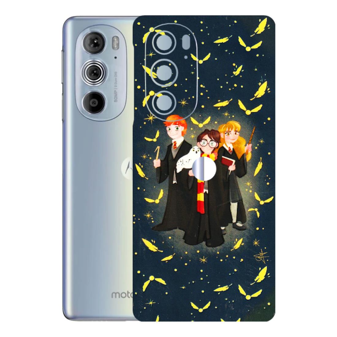 Motorola Phone Skins (All Models) - Harry Potter - 3D Embossed Finish (L-183) Motorola Moto Edge 30 Pro 5G