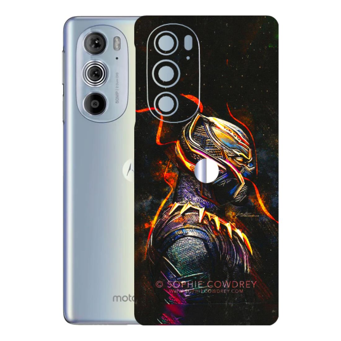 Motorola Phone Skins (All Models) - Black Panther - 3D Embossed Finish (L-190) Motorola Moto Edge 30 Pro 5G