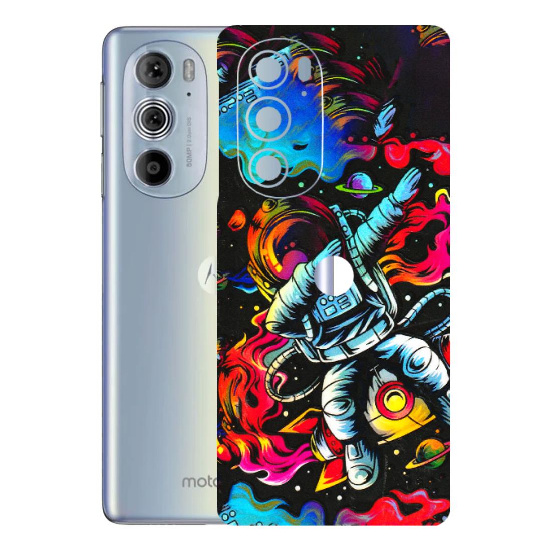 Motorola Phone Skins (All Models) - Astronaut Dope - 3D Embossed Finish (L-191) Motorola Moto Edge 30 Pro 5G