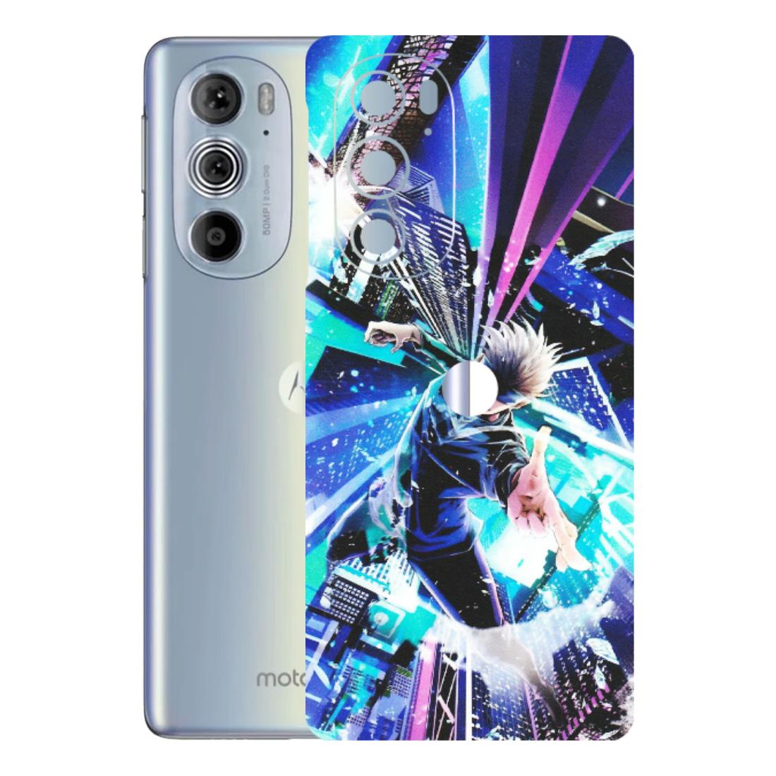 Motorola Phone Skins (All Models) - Manga Action Jujustu Kaisen Anime - Matte Finish (M-155) Motorola Moto Edge 30 Pro 5G
