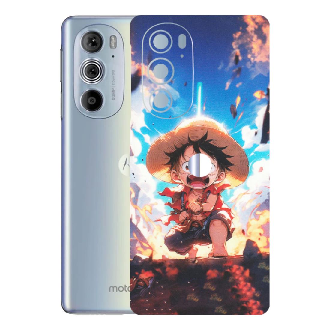 Motorola Phone Skins (All Models) - Toon One Piece Cute Character - Matte Finish (M-35) Motorola Moto Edge 30 Pro 5G