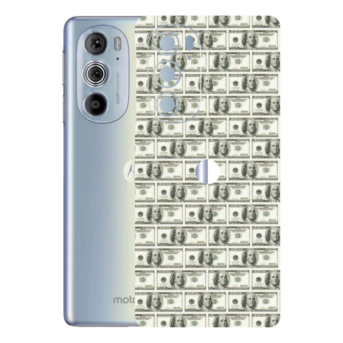Motorola Phone Skins (All Models) - I Love Dollars - Matte Finish (M-40) Motorola Moto Edge 30 Pro 5G