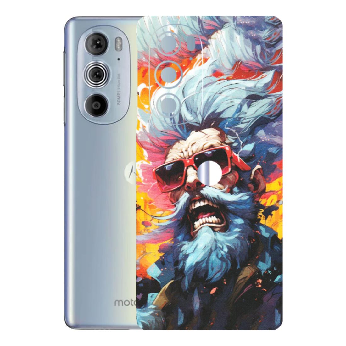 Motorola Phone Skins (All Models) - Daddy Cool Character - Matte Finish (M-43) Motorola Moto Edge 30 Pro 5G