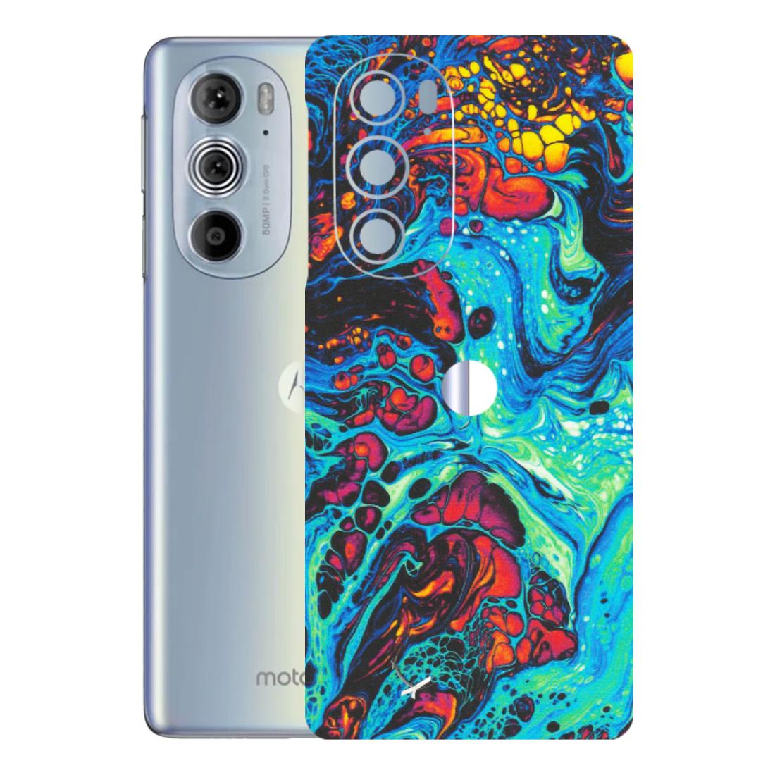 Motorola Phone Skins (All Models) - Majestic Galactic Marbel - Matte Finish (M-85) Motorola Moto Edge 30 Pro 5G