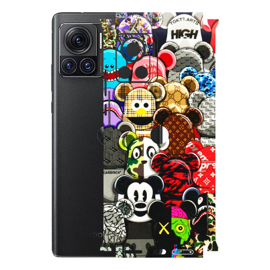Motorola Phone Skins (All Models) - More Mickey Mouses - 3D Embossed Finish (L-118) Motorola Moto Edge 30 Ultra (5G)