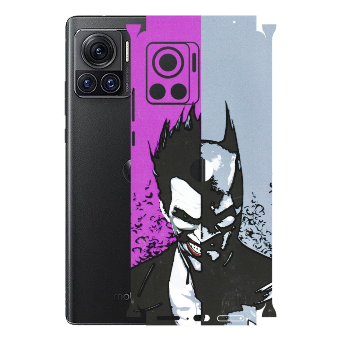 Motorola Phone Skins (All Models) - Batman & Joker - 3D Embossed Finish (L-143) Motorola Moto Edge 30 Ultra (5G)