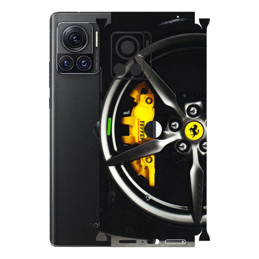 Motorola Phone Skins (All Models) - Ferrari Wheel Alloy - 3D Embossed Finish (L-173) Motorola Moto Edge 30 Ultra (5G)
