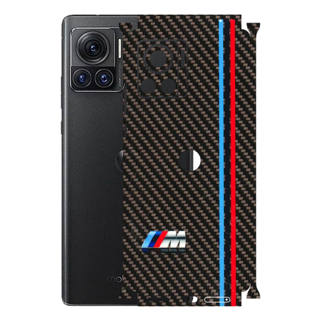 Motorola Phone Skins (All Models) - BM Carbon Fiber Feels - 3D Embossed Finish (L-38) Motorola Moto Edge 30 Ultra (5G)
