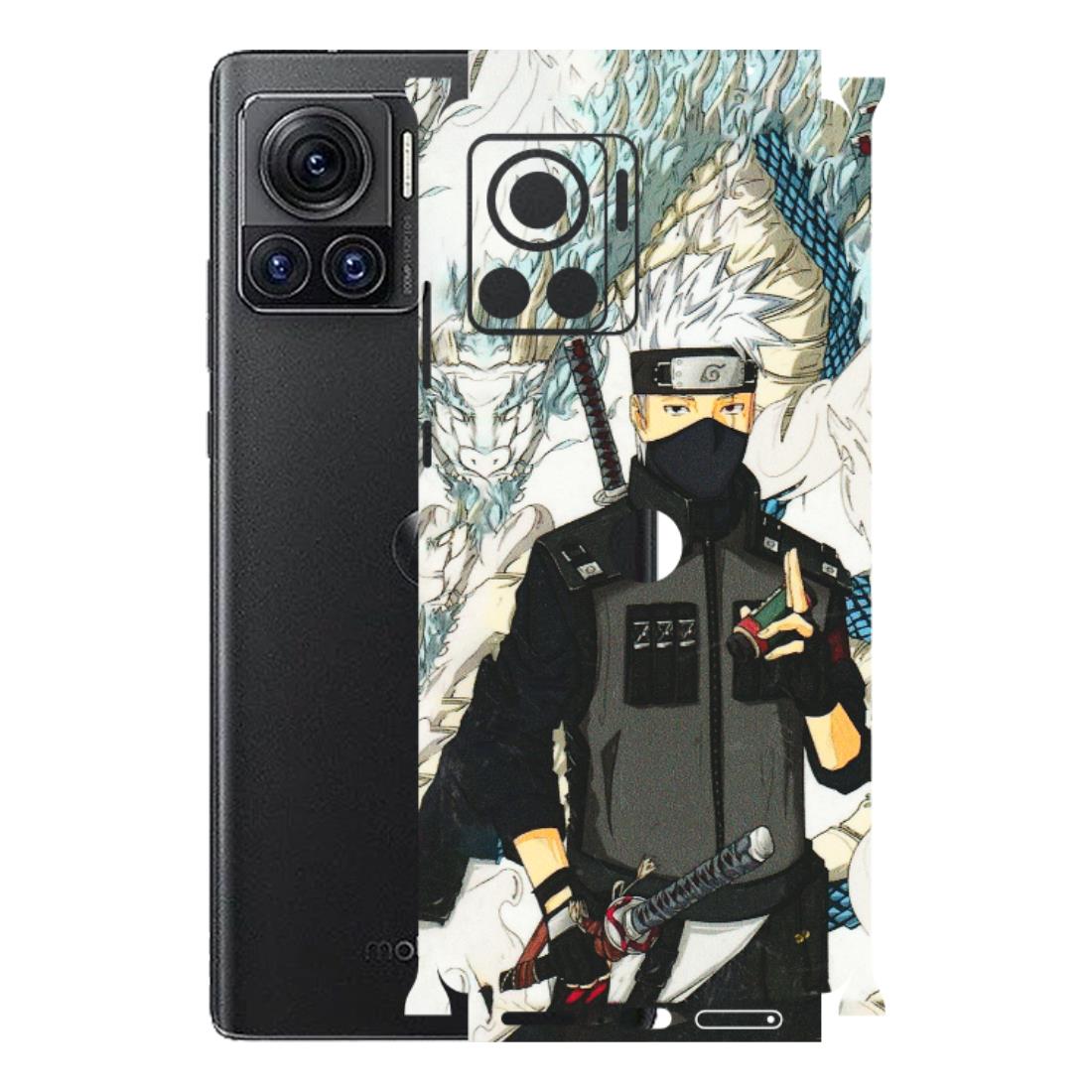 Motorola Phone Skins (All Models) - Kakashi Hatake Naruto Anime - 3D Embossed Finish (L-46) Motorola Moto Edge 30 Ultra (5G)