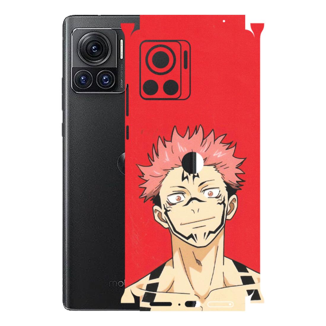 Motorola Phone Skins (All Models) - Ryomen Sukuna Fun Anime - Matte Finish (M-153) Motorola Moto Edge 30 Ultra (5G)