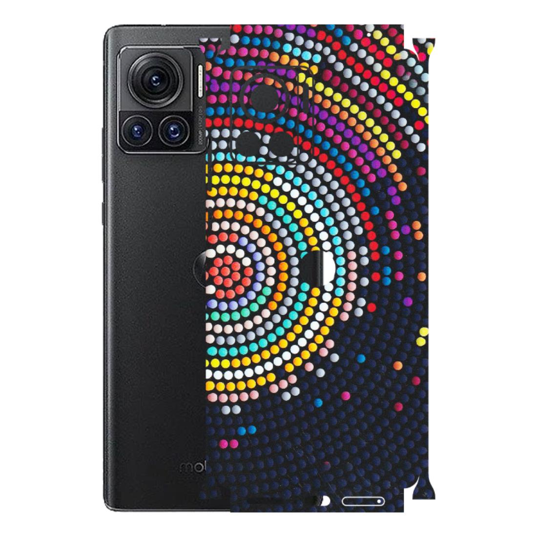 Motorola Phone Skins (All Models) - Rainbow Dot Mandala - Matte Finish (M-97) Motorola Moto Edge 30 Ultra (5G)