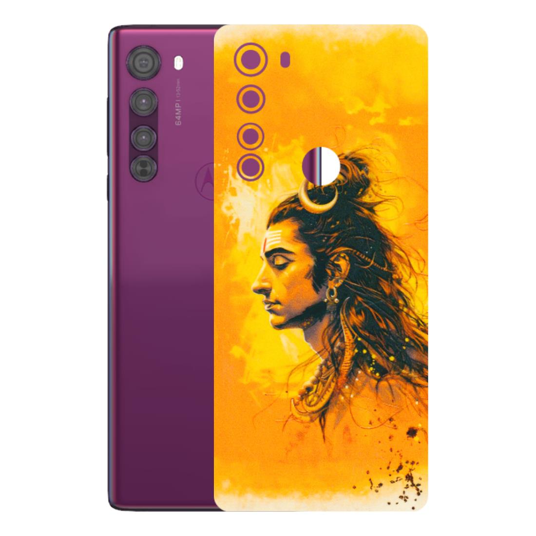 Motorola Phone Skins (All Models) - Shiv Shakti - 3D Embossed Finish (L-14) Motorola Moto Edge