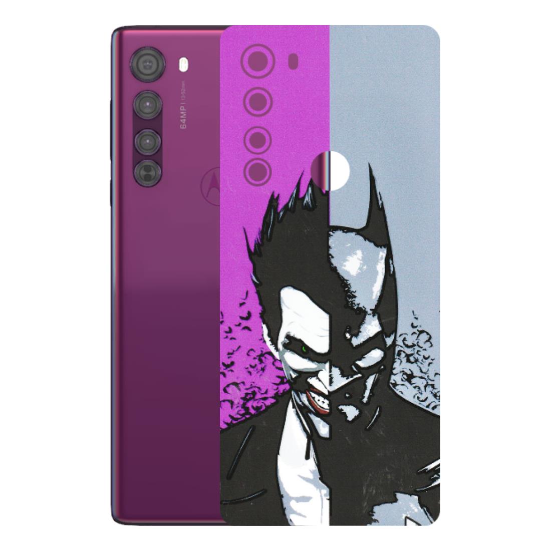 Motorola Phone Skins (All Models) - Batman & Joker - 3D Embossed Finish (L-143) Motorola Moto Edge