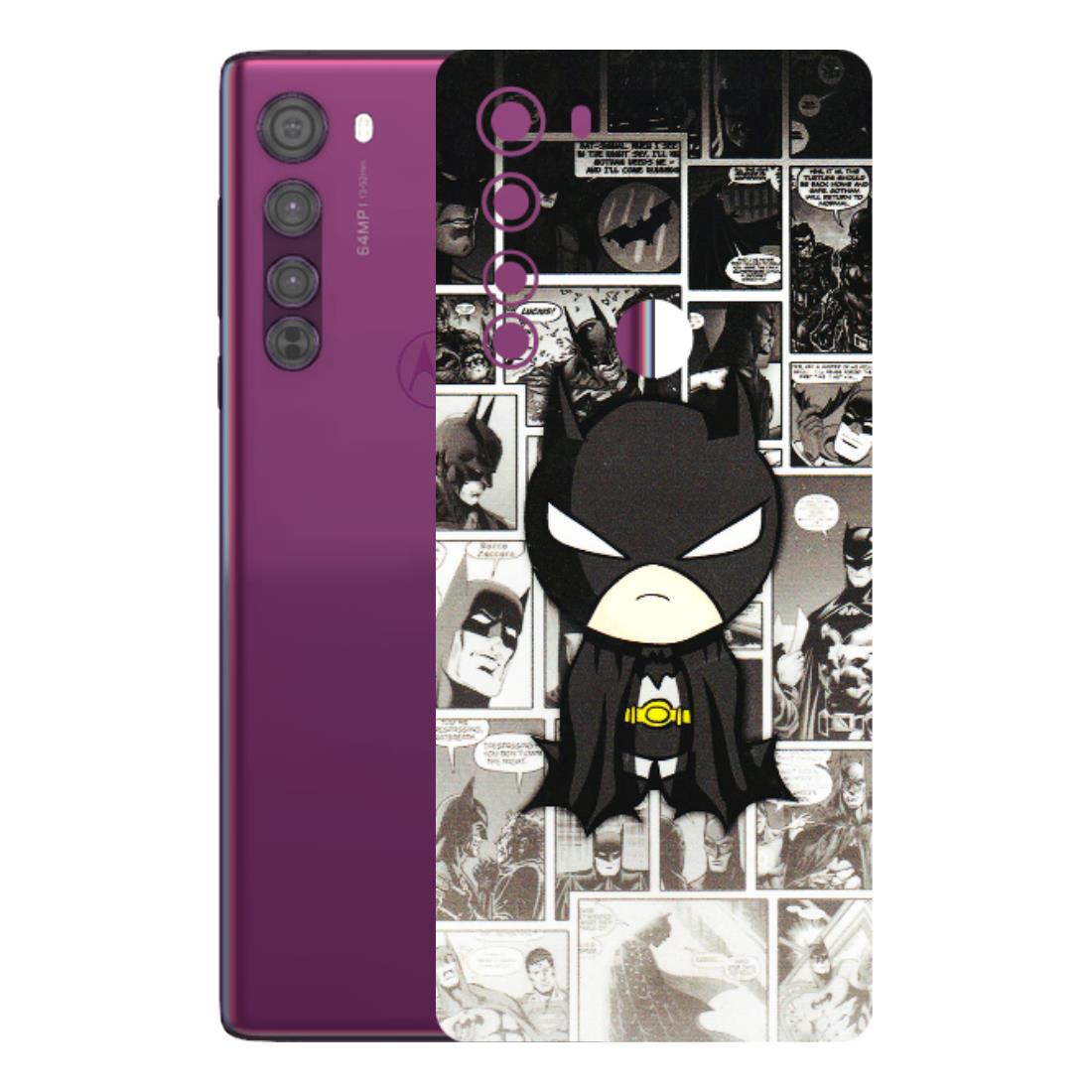 Motorola Phone Skins (All Models) - Toon Batman - 3D Embossed Finish (L-182) Motorola Moto Edge