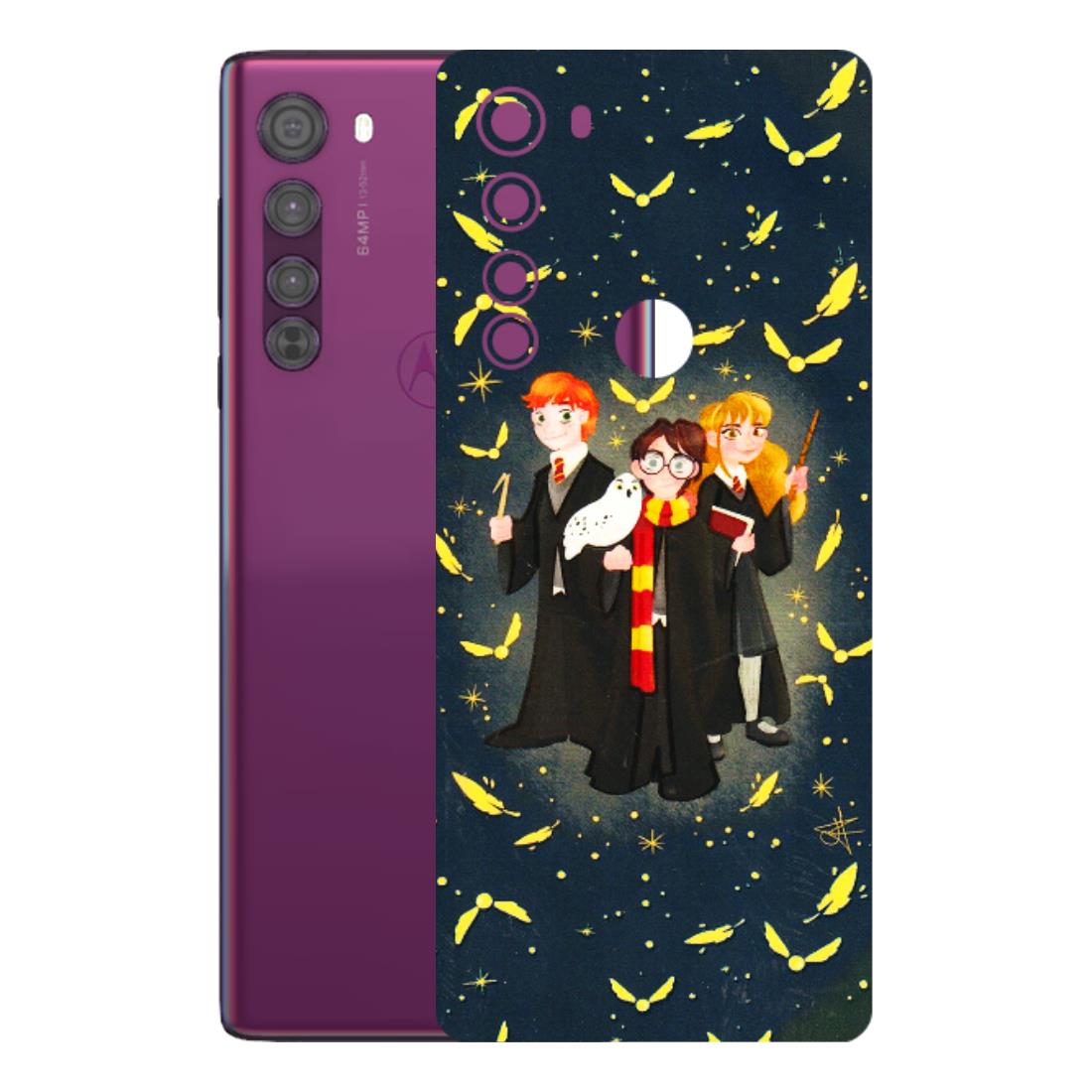 Motorola Phone Skins (All Models) - Harry Potter - 3D Embossed Finish (L-183) Motorola Moto Edge