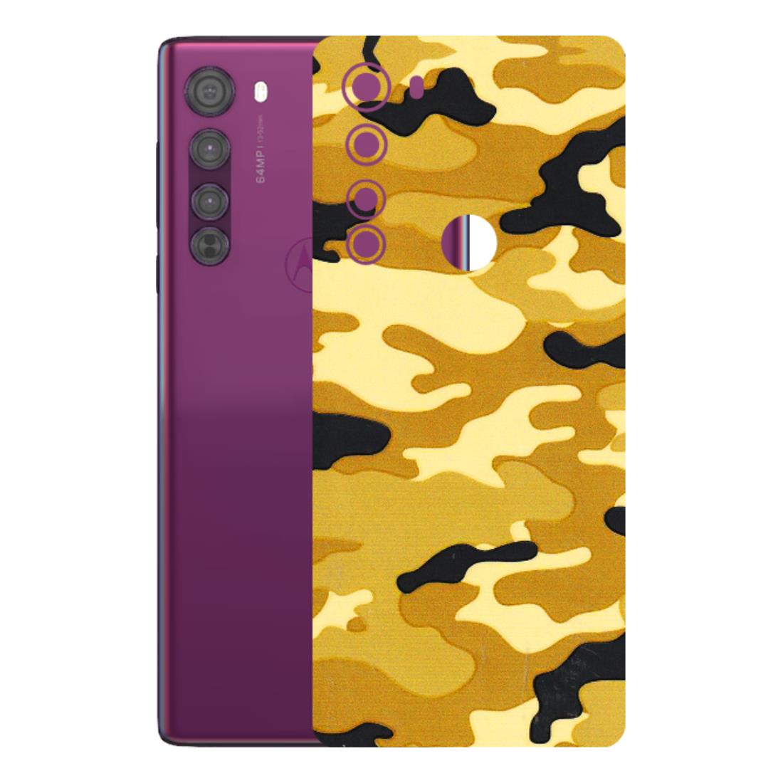 Motorola Phone Skins (All Models) - Indian Camo - 3D Embossed Finish (L-228) Motorola Moto Edge