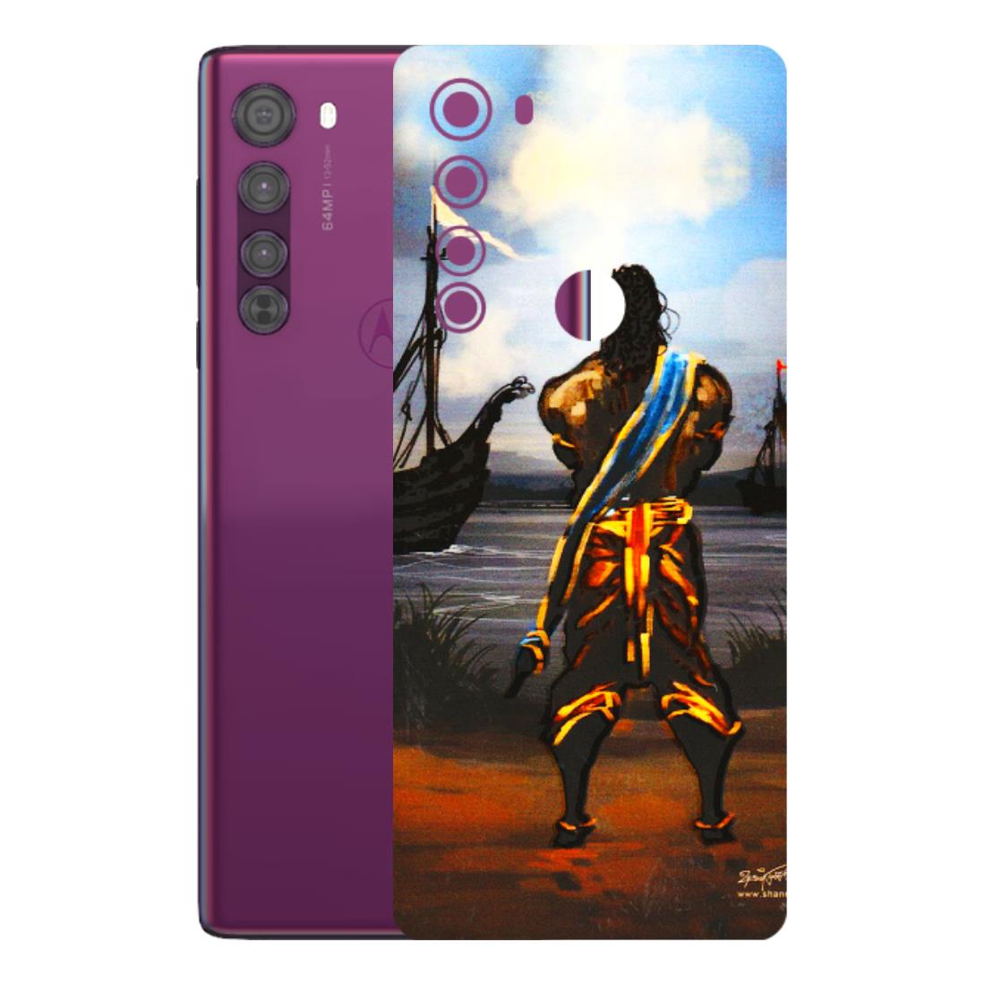 Motorola Phone Skins (All Models) - Heavenly God Figure - 3D Embossed Finish (L-34) Motorola Moto Edge