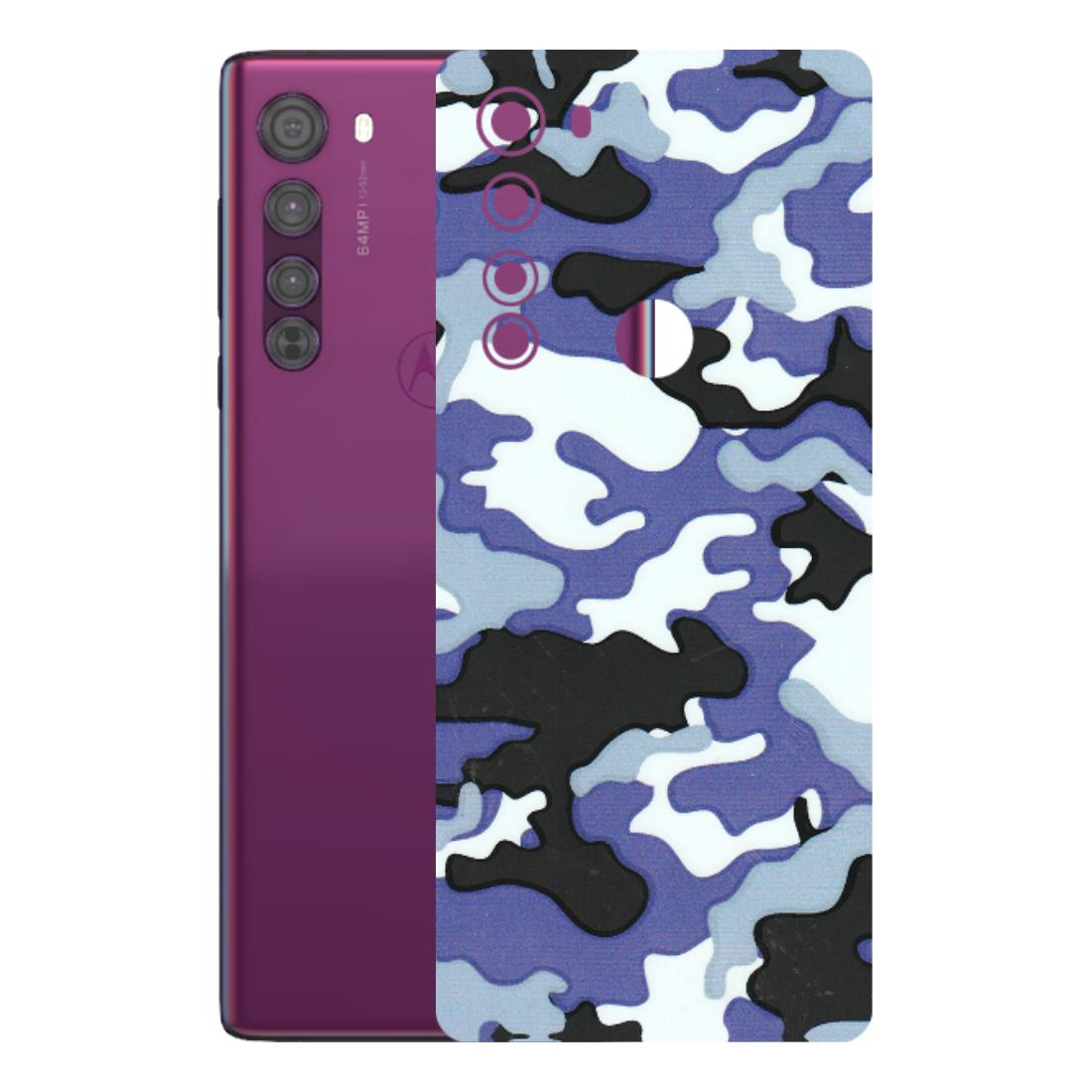 Motorola Phone Skins (All Models) - Powerfull Military Camoflauge - 3D Embossed Finish (L-49) Motorola Moto Edge