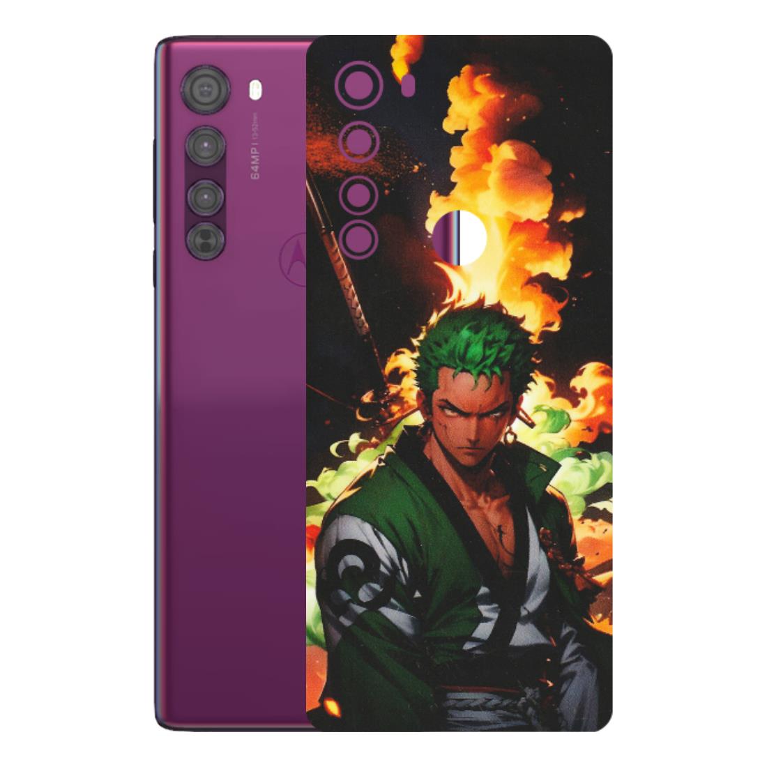 Motorola Phone Skins (All Models) - Roronoa Zoro - Matte Finish (M-102) Motorola Moto Edge