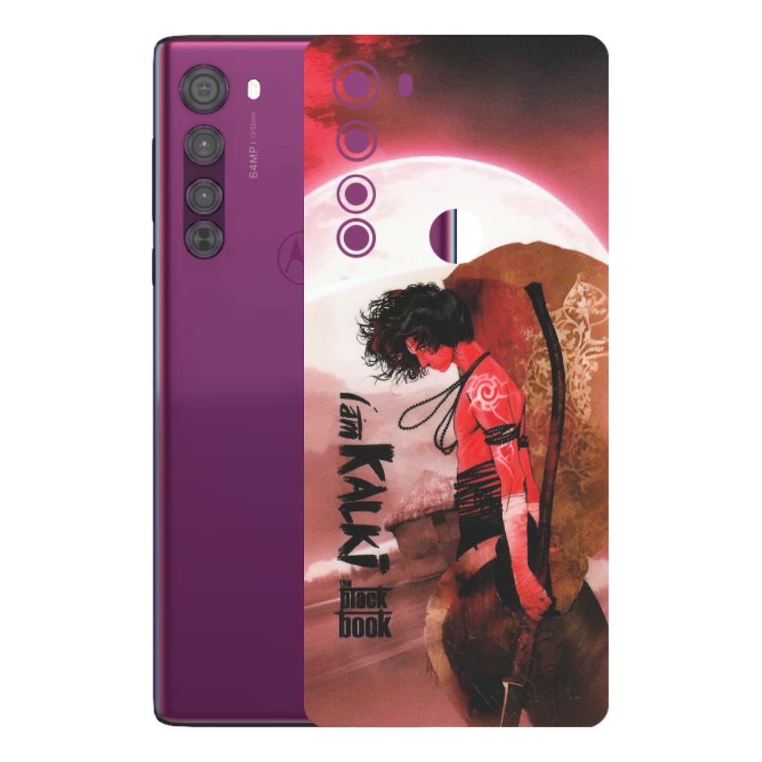 Motorola Phone Skins (All Models) - The Black Book Kalia Anime - Matte Finish (M-129) Motorola Moto Edge