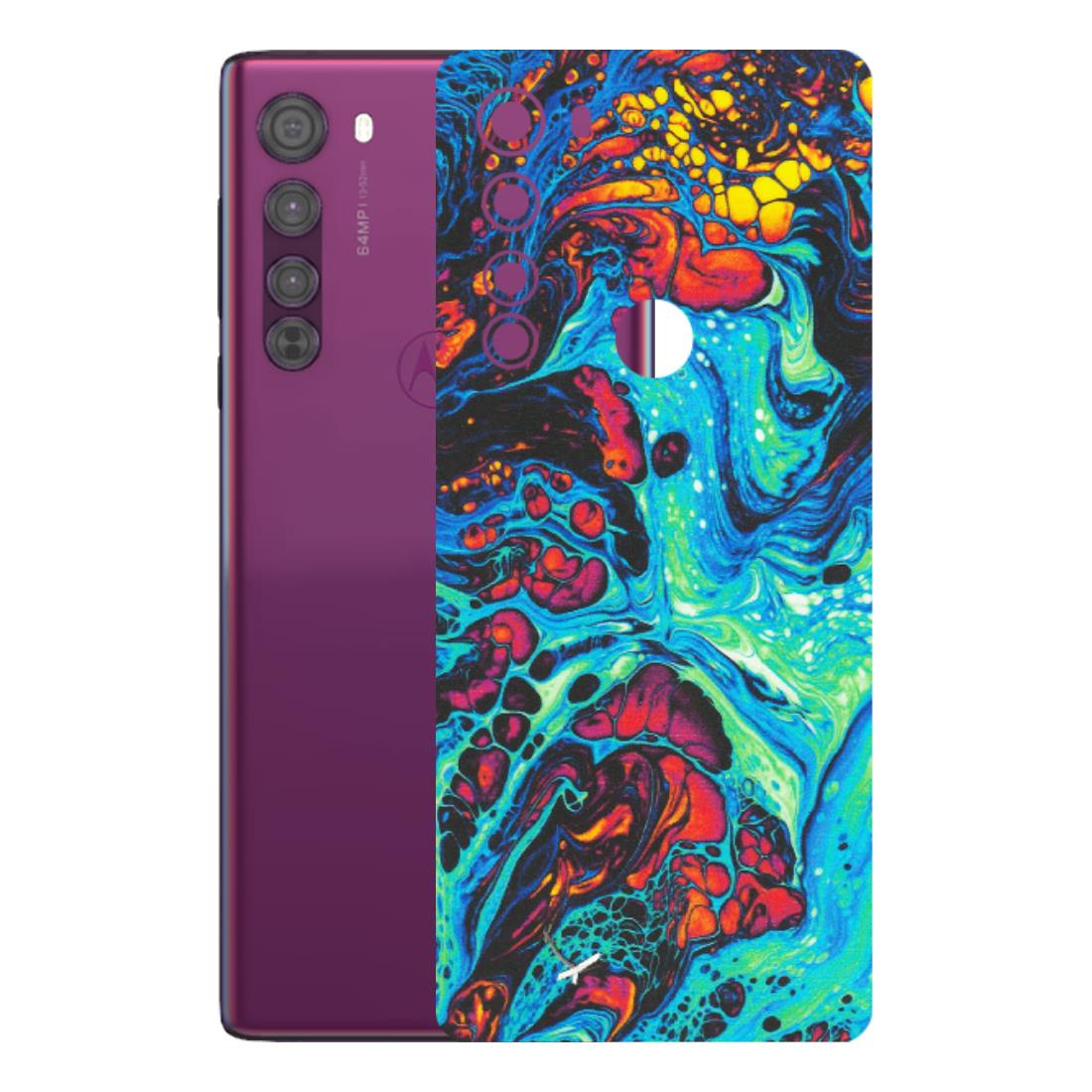 Motorola Phone Skins (All Models) - Majestic Galactic Marbel - Matte Finish (M-85) Motorola Moto Edge