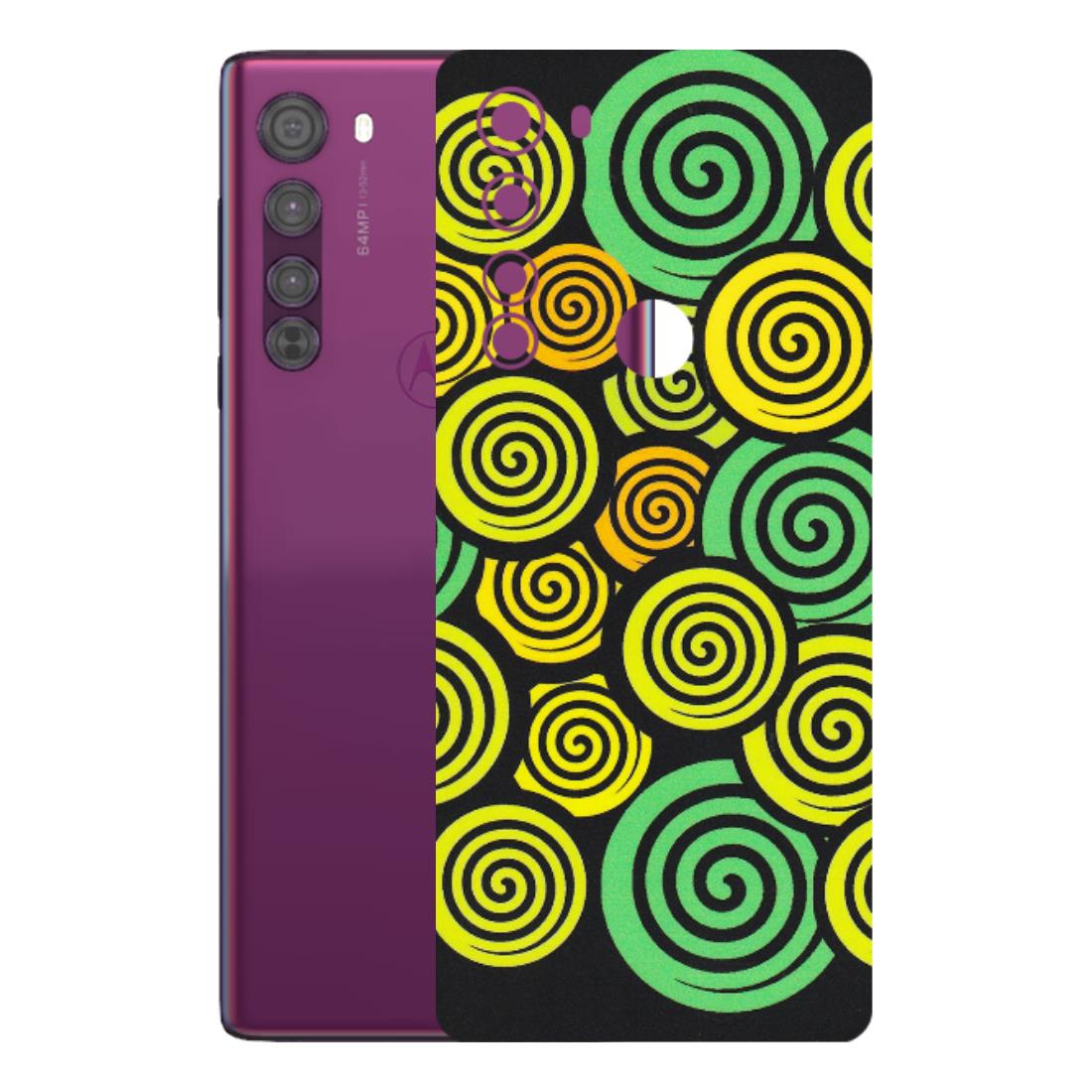 Motorola Phone Skins (All Models) - Crazy Spiral - Matte Finish (M-91) Motorola Moto Edge