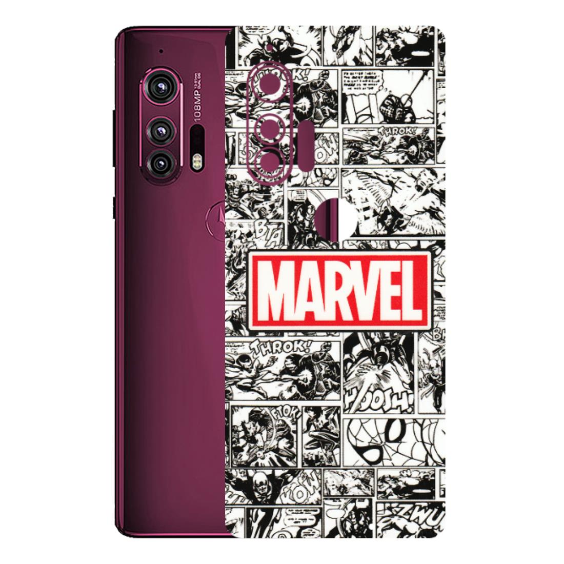 Motorola Phone Skins (All Models) - Marvel Comic - 3D Embossed Finish (L-171) Motorola Moto Edge Plus