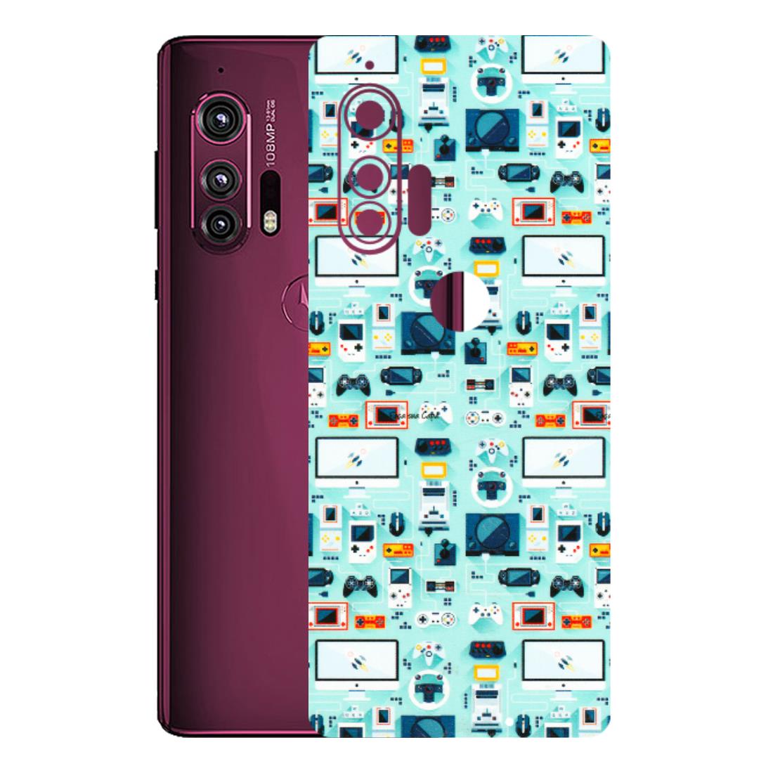 Motorola Phone Skins (All Models) - Gadgets Doodle - 3D Embossed Finish (L-184) Motorola Moto Edge Plus