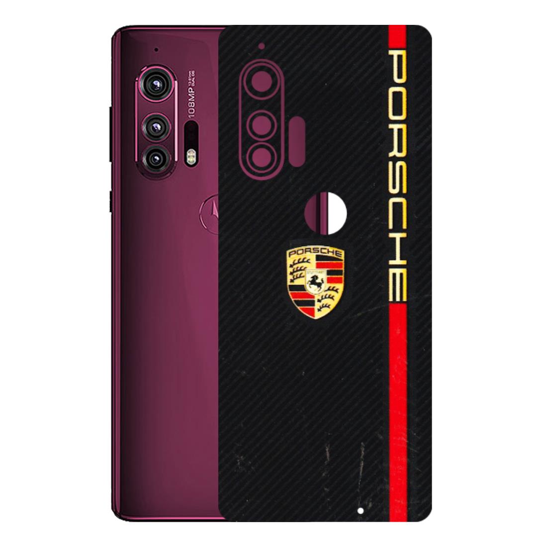 Motorola Phone Skins (All Models) - Premium Porsche - 3D Embossed Finish (L-225) Motorola Moto Edge Plus