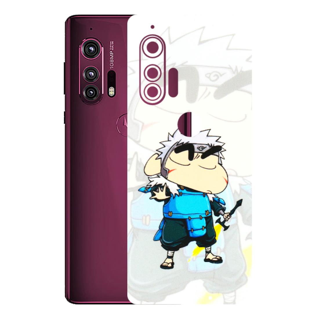 Motorola Phone Skins (All Models) - Angry Young Shinchan - 3D Embossed Finish (L-226) Motorola Moto Edge Plus