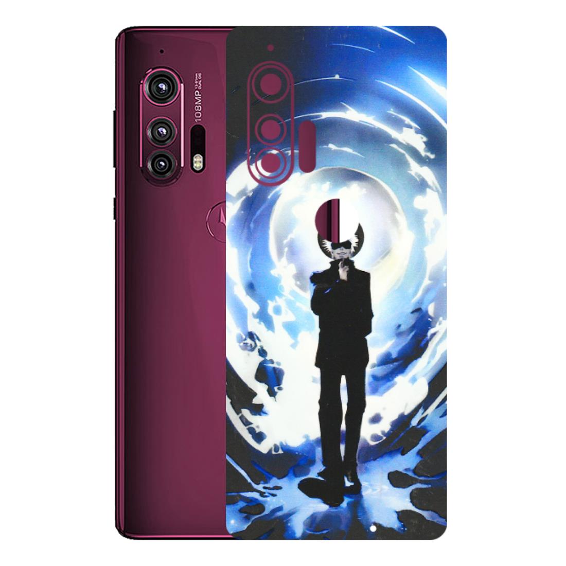 Motorola Phone Skins (All Models) - Jujustu Kaisen Anime Manga - 3D Embossed Finish (L-317) Motorola Moto Edge Plus